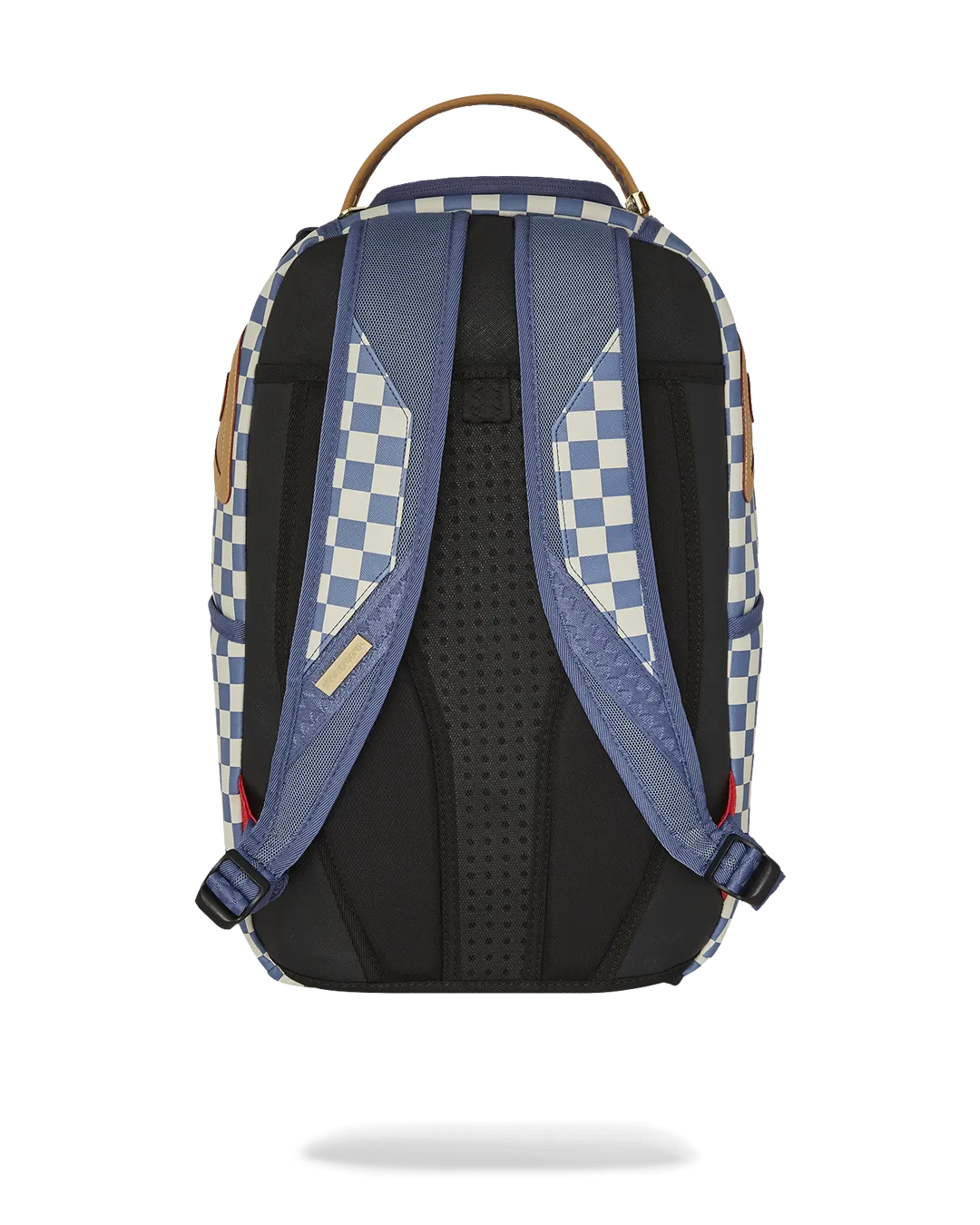 Sprayground Letter Checkers Backpack - Blue / Cream