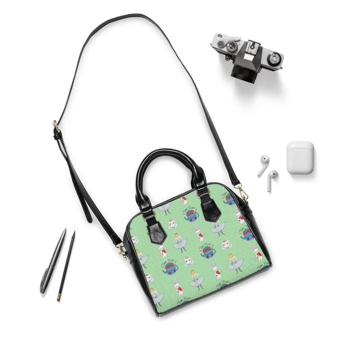 Tea Party Shoulder Handbag