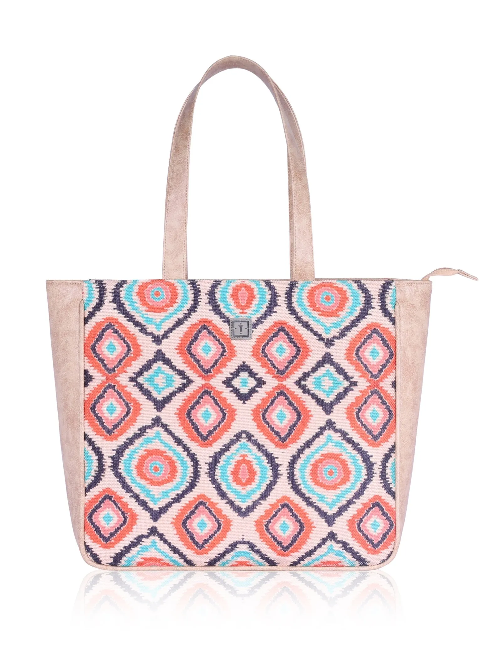 Texas Mirage Designer Big Tote Bag | Stylish & Functional Handcrafted Shoulder Bag for Mothers & Office Use | made from Jute