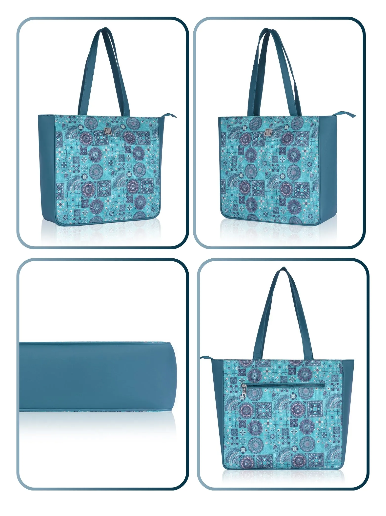 Texas Mirage Designer Big Tote Bag | Stylish & Functional Handcrafted Shoulder Bag for Mothers & Office Use | made from Jute