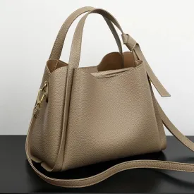 Utility Faux Leather Tote Bag Perfect for Work and Leisure