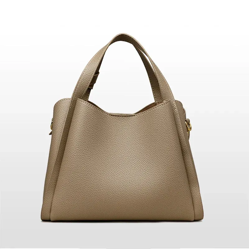 Utility Faux Leather Tote Bag Perfect for Work and Leisure