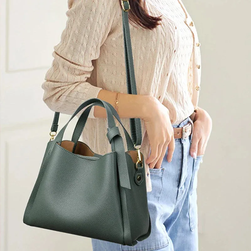 Utility Faux Leather Tote Bag Perfect for Work and Leisure