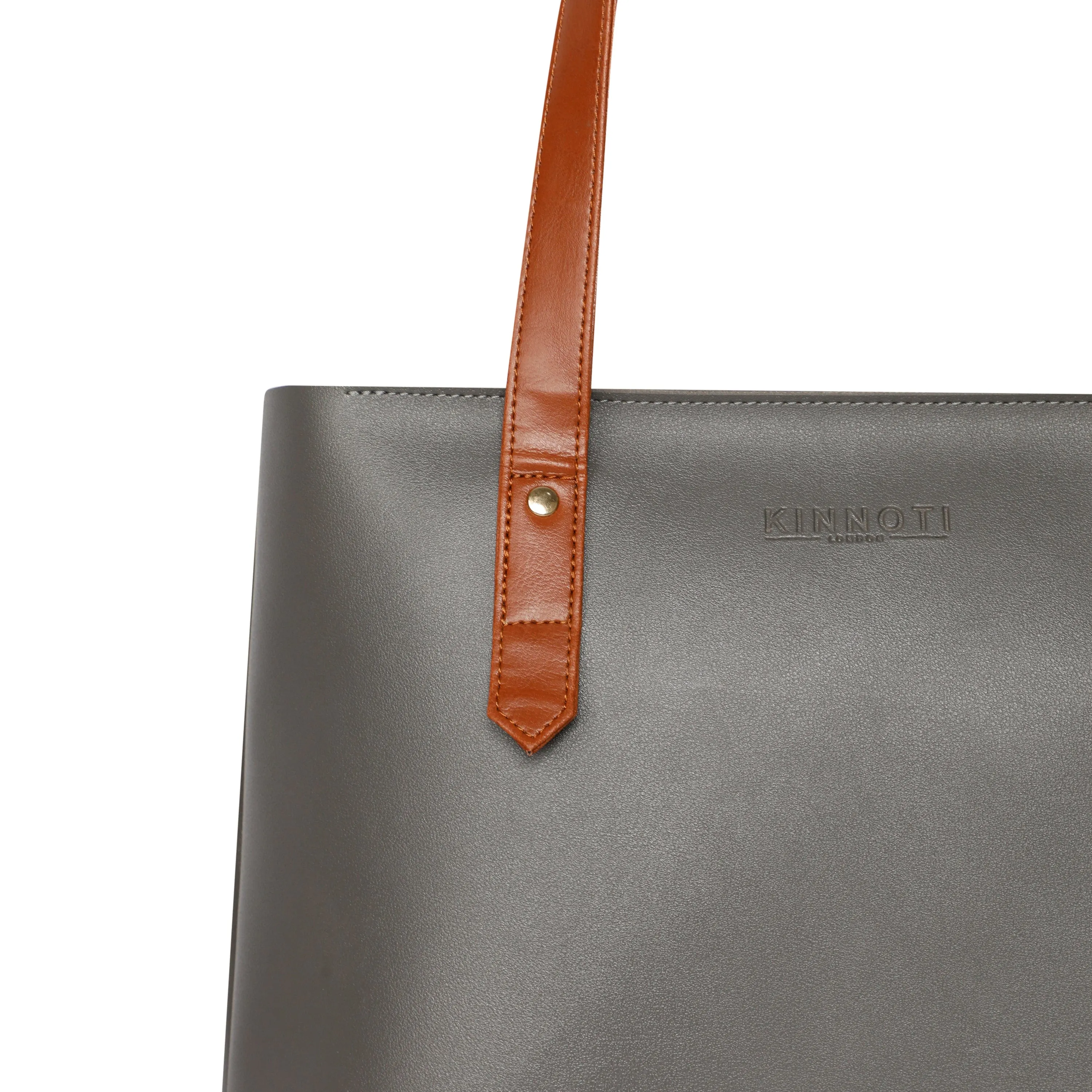 VEGAN LEATHER TOTE BAG