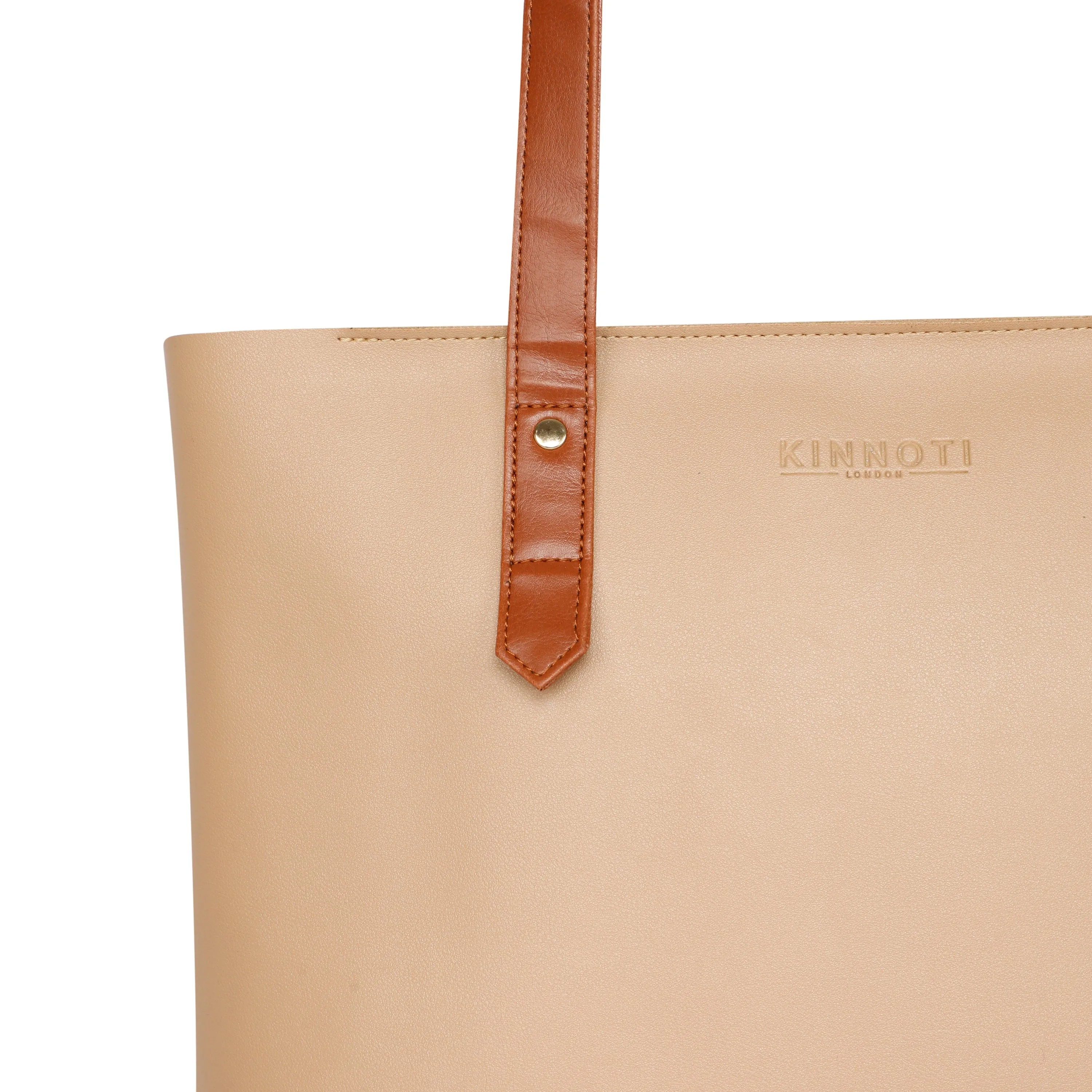 VEGAN LEATHER TOTE BAG