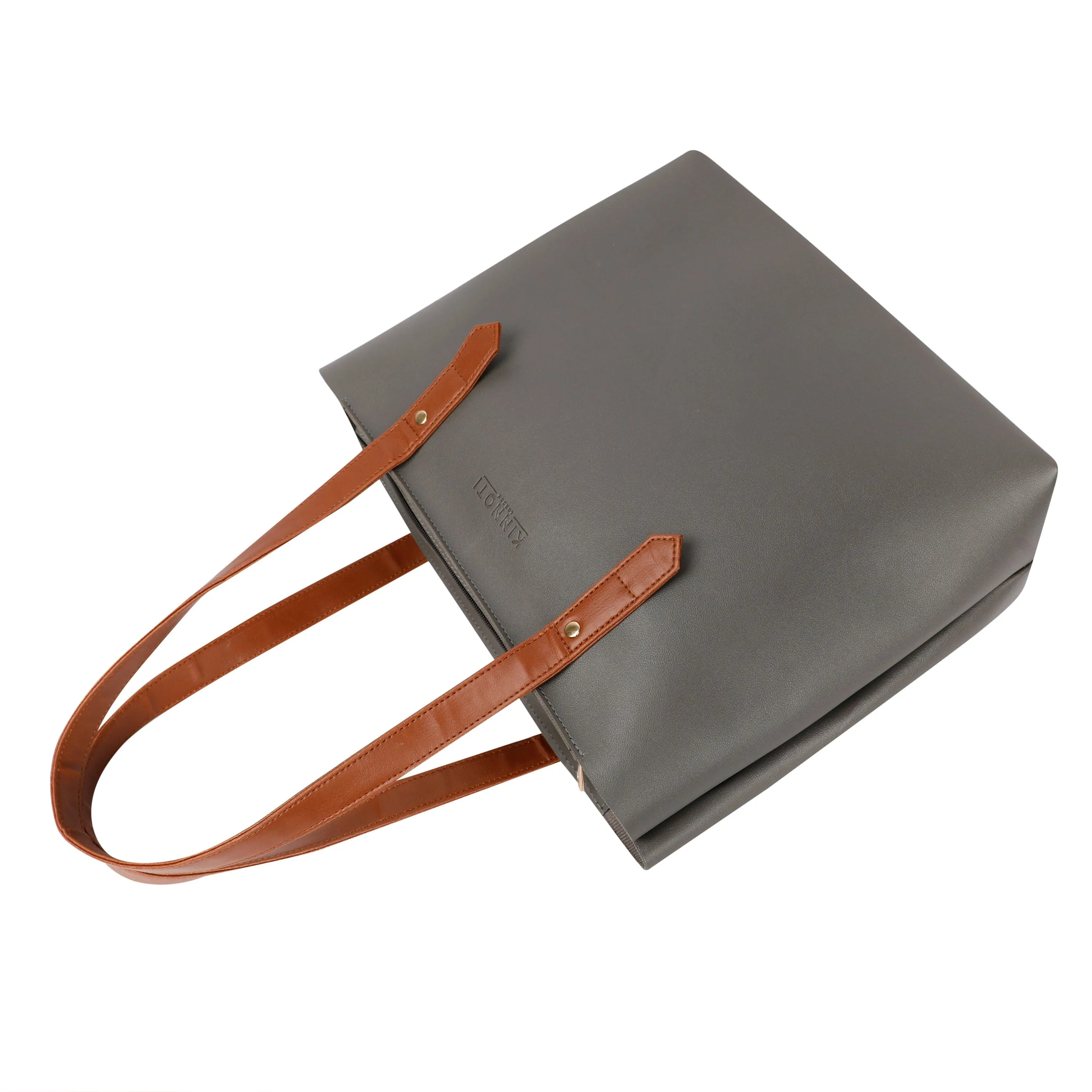 VEGAN LEATHER TOTE BAG