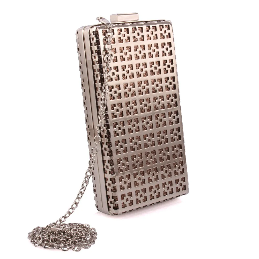 Womens ‘Benta’ Designer Bridal  Wedding Clutch Bag