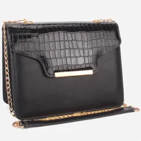 Womens "FERRA" Textured Suede Handbag
