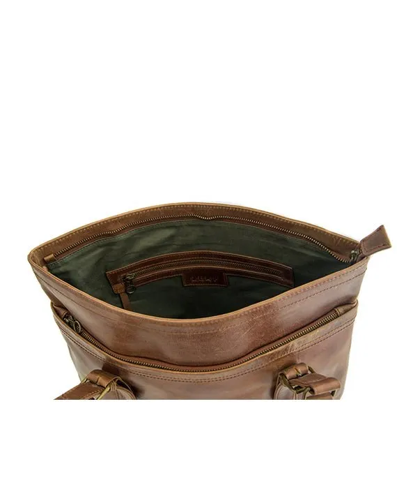 Zemp Dubai Shoulder Bag | Waxy Tan